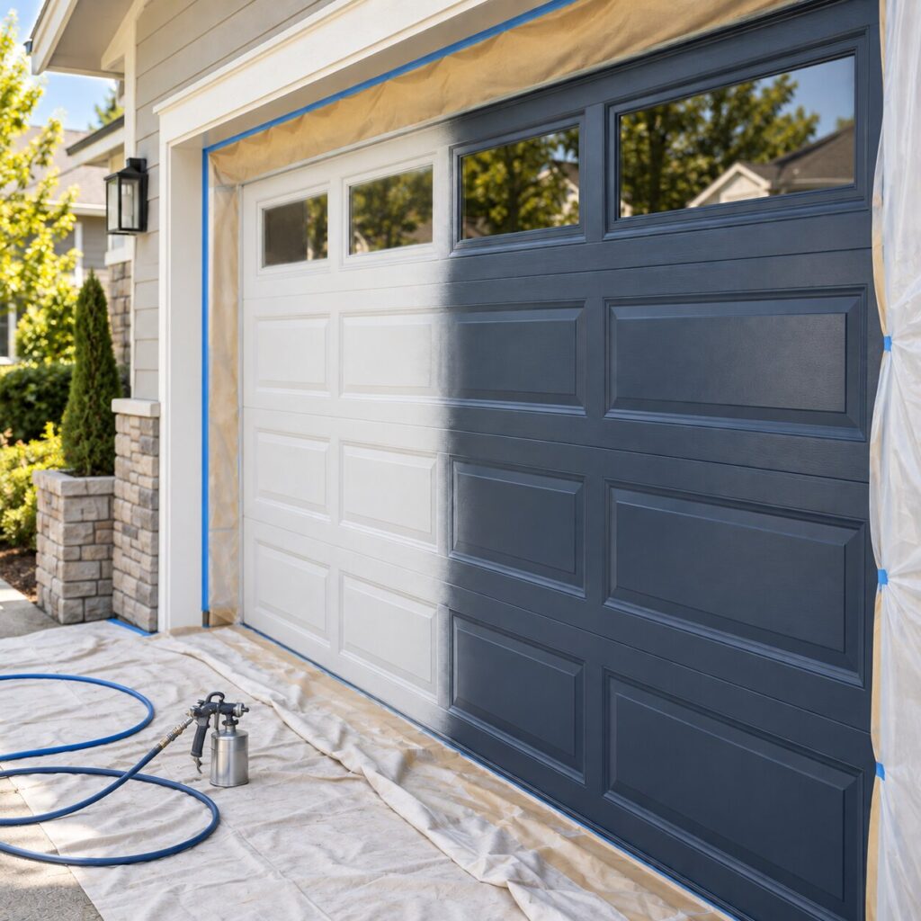 Garage Door Painting